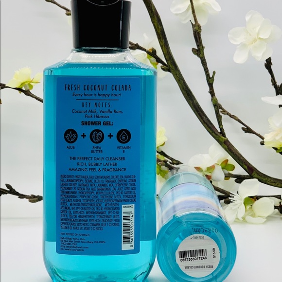 Bath & Body Works Fresh Coconut Colada 2-Piece Set - Picture 3 of 3